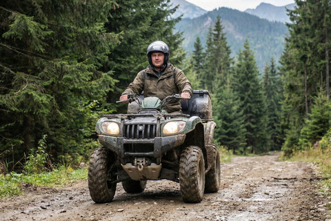 Krakow: Zakopane Quads, Bonfire Dining & Hot Springs Escape Zakopane Quads, Bonfire & Hot Springs — With Hotel Pickup