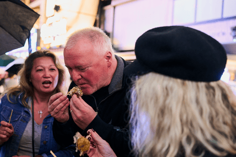 جولة طعام في أوساكا - ١٢ طبقًا و٣ مشروبات