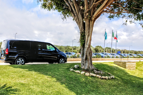 Privé Transfer/Tour van CATANIA naar PALERMO of viceversa1 stop in Tempelvallei (Agrigento)