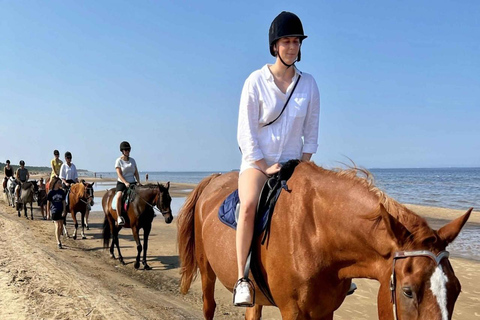 Hurghada: Tour a cavallo nel deserto e nel mare con trasferimento