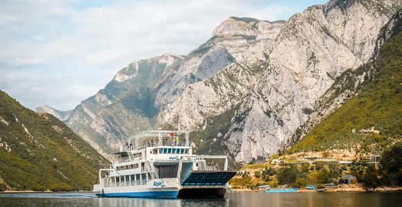 Tirana or Durres: Private Komani Lake & Shala River Day Trip