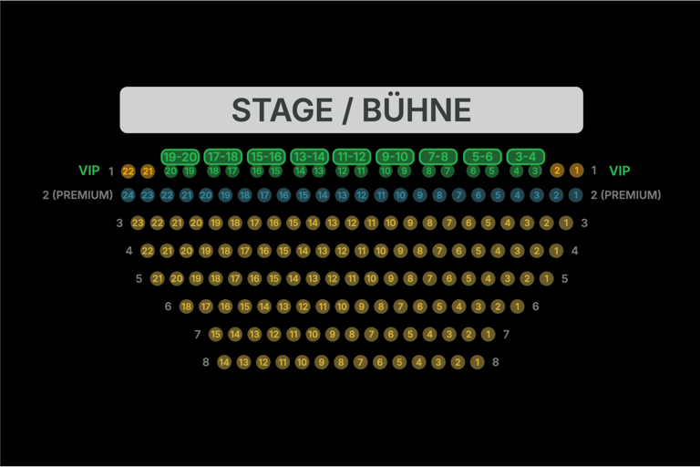 Magic World ● Festivais de MagiaPREMIUM SEATING - Espetáculo de variedades do festival