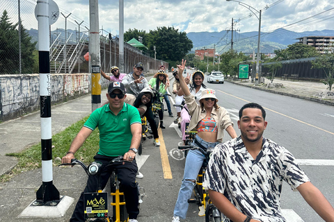 City Tour Express uma hora e meia de bicicleta elétrica em Medellín