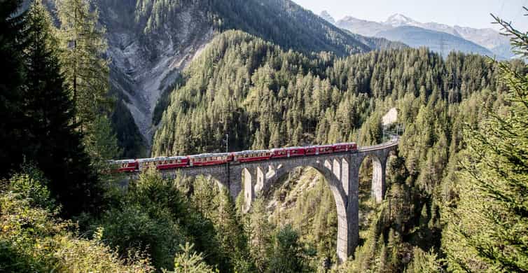 From Milan: Bernina Red Train and St. Moritz Tour photo 9