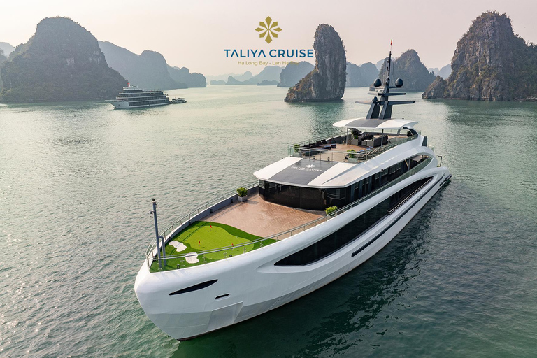 Hanoi: Lan Ha & Ha Long Bay on a Luxury 6* cruise day trip Share Transfer + Cruise 1 day