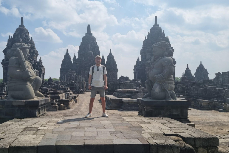 Yogyakarta : Borobudur structure climb and Prambanan temple Borobudur structure climb and Prambanan temple