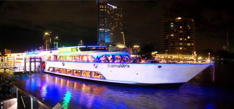 Bangkok: Cultural Gem's Walking Tour + 2-Hour Dinner Cruise