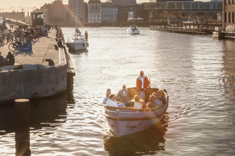 Copenhagen: Guided Canal Tour by Electric Boat Copenhagen: Private Guided Canal Tour by Electric Boat