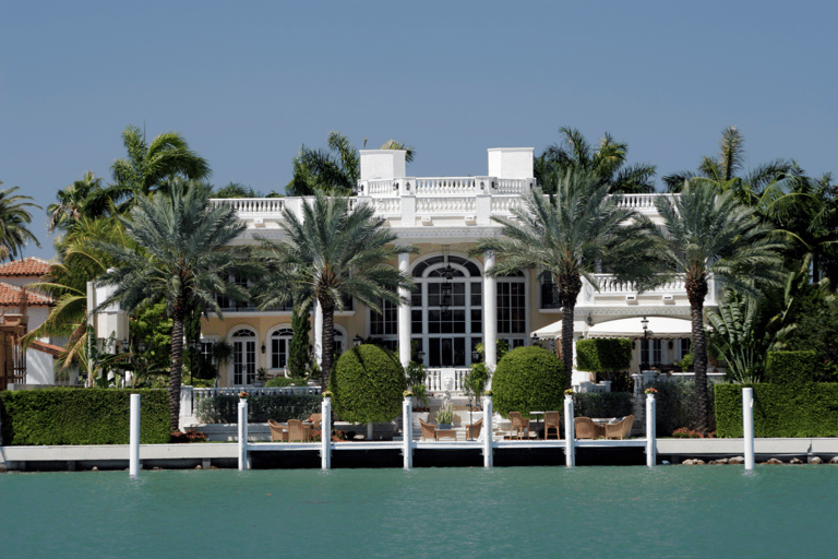 Miami: Bootstour zu den Häusern der Berühmtheiten und den Villen der Millionäre