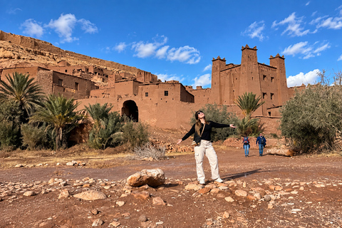 From Marrakech: Ait ben Haddou & Ouarzazate Full Day trip Private Day Tour (Exclusive Experience)