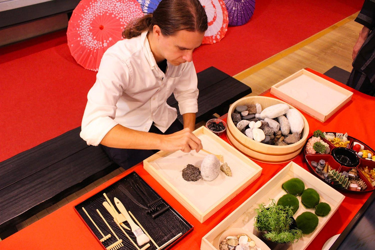 Osaka: Karesansui Garden Making and Matcha Experience