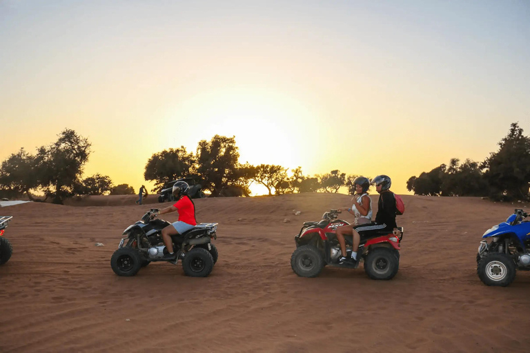 Agadir: Sunset Quad Bike Safari with Camel Ride & Tea