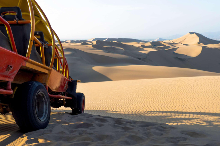 Depuis Huacachina : Sandboarding et excursion en buggy des dunes + revenuDepuis Huacachina : Sandboarding et Dune Buggy Tour + Revenu