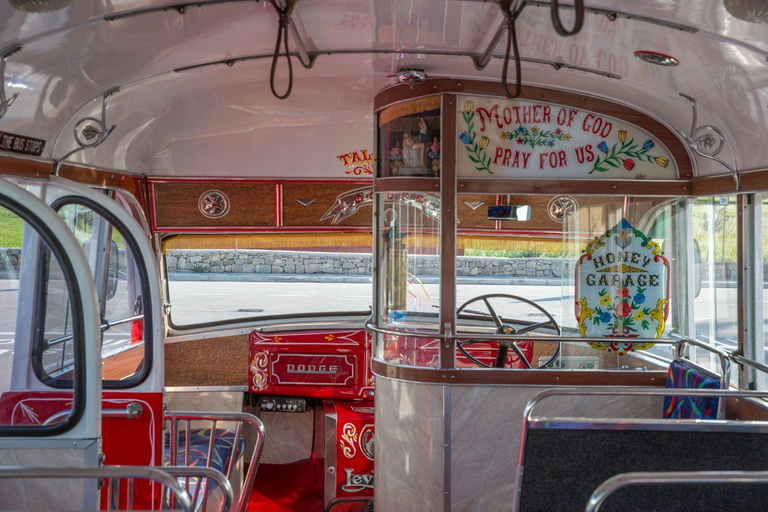 Valletta - Mdina on a Unique Maltese Vintage Bus