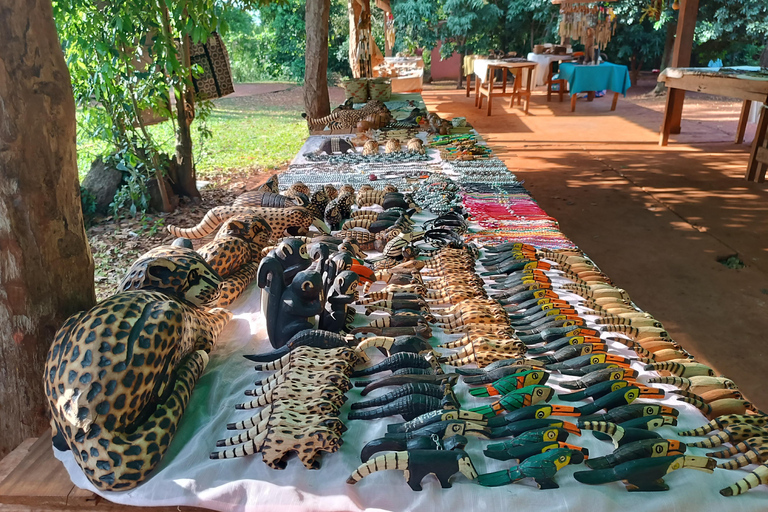 From Hotel BELMOND - Private Tour of the Argentine Falls + Guarani Village