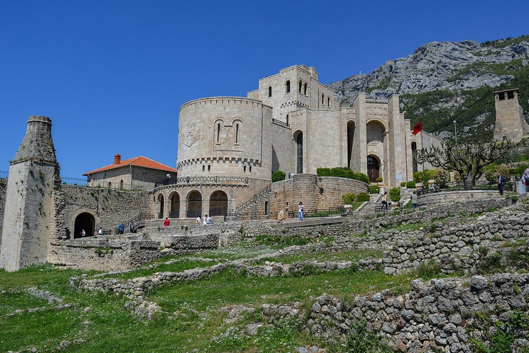 From Durrës: Albanian Riviera & Apollonia Tour with Meals