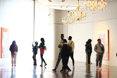 Galeria de arte de Joburg com Thabo, o turista