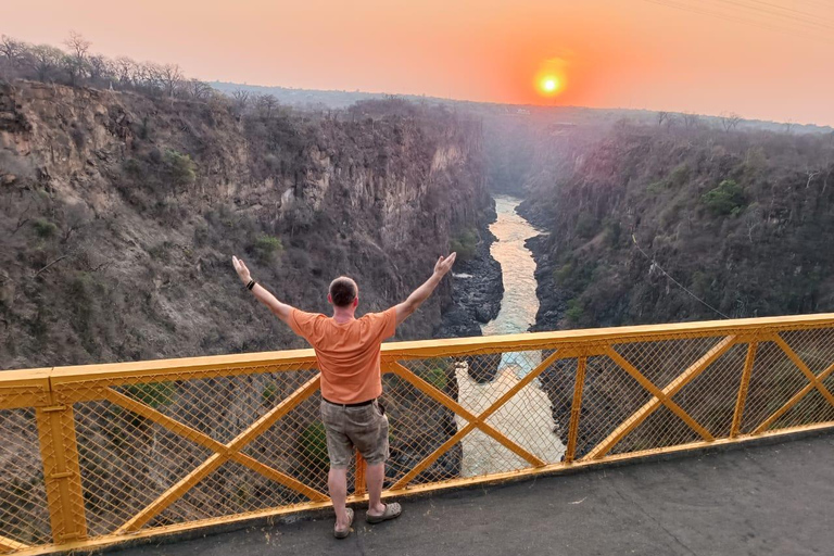 Victoria Falls: Guided Walking Tour with Bridge Crossing