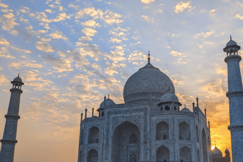 De Jaipur: excursão guiada no mesmo dia pelo Tajmahal