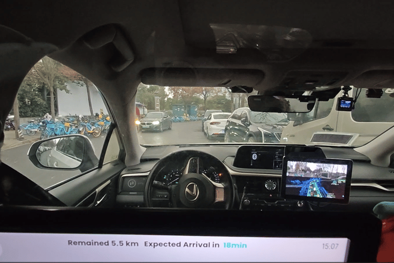 Shanghai Tech Tour: Driverless Taxi, Drone Delivery & Robots