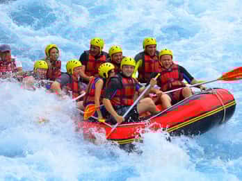 Rafting w kanionie Koprulu w Antalyi