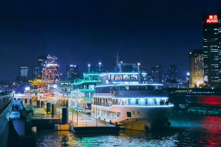 Shanghai: Day or Night Skyline Cruise & Pier Night Skyline Cruise