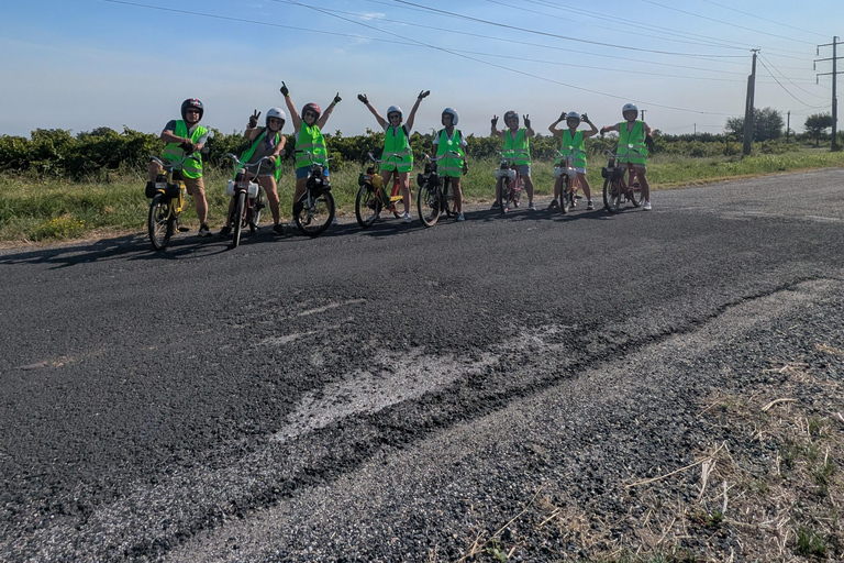 Argelès-sur-Mer: Guided Solex Ride with Wine Tasting
