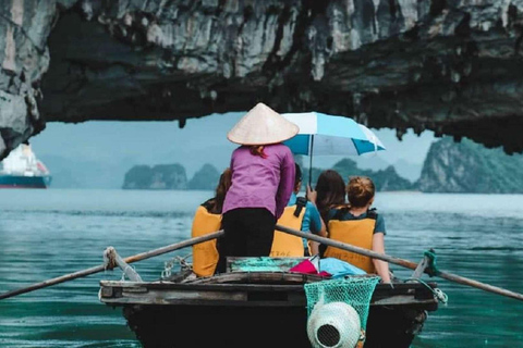 Leona Cruise: Ha Long Bay Day Tour with Cave & Titov Island Group Tour and Sharing Bus