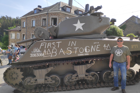 vanuit Brussel: Historische Battle of the Bulge Sites Tour