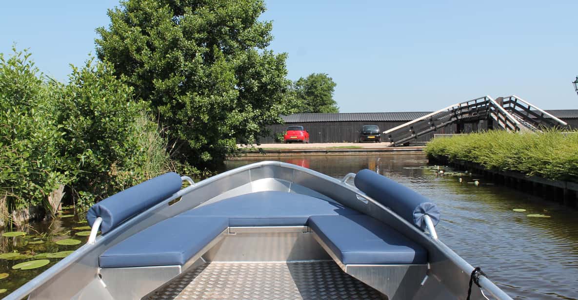 Afbeelding 4 van Giethoorn: 2 uur boothuur voor maximaal 8 personen