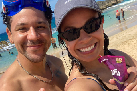 Von San Juan aus: Taino-Höhle, Strandbad und Essen probieren