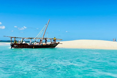 Zanzibar: Safari Blue &amp; Sandbank Serenity-upplevelse5+ resenärer från Nungwi / Paje / Kendwa / Jambiani och andra