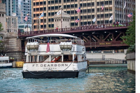 Chicago: Architektur-Bootstour mit Getränken