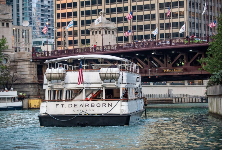 Chicago: Tour en barco de arquitectura con bebidas