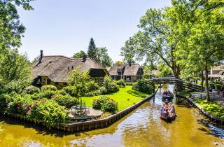Amsterdam: Giethoorn Tagesausflug mit Bootstour
