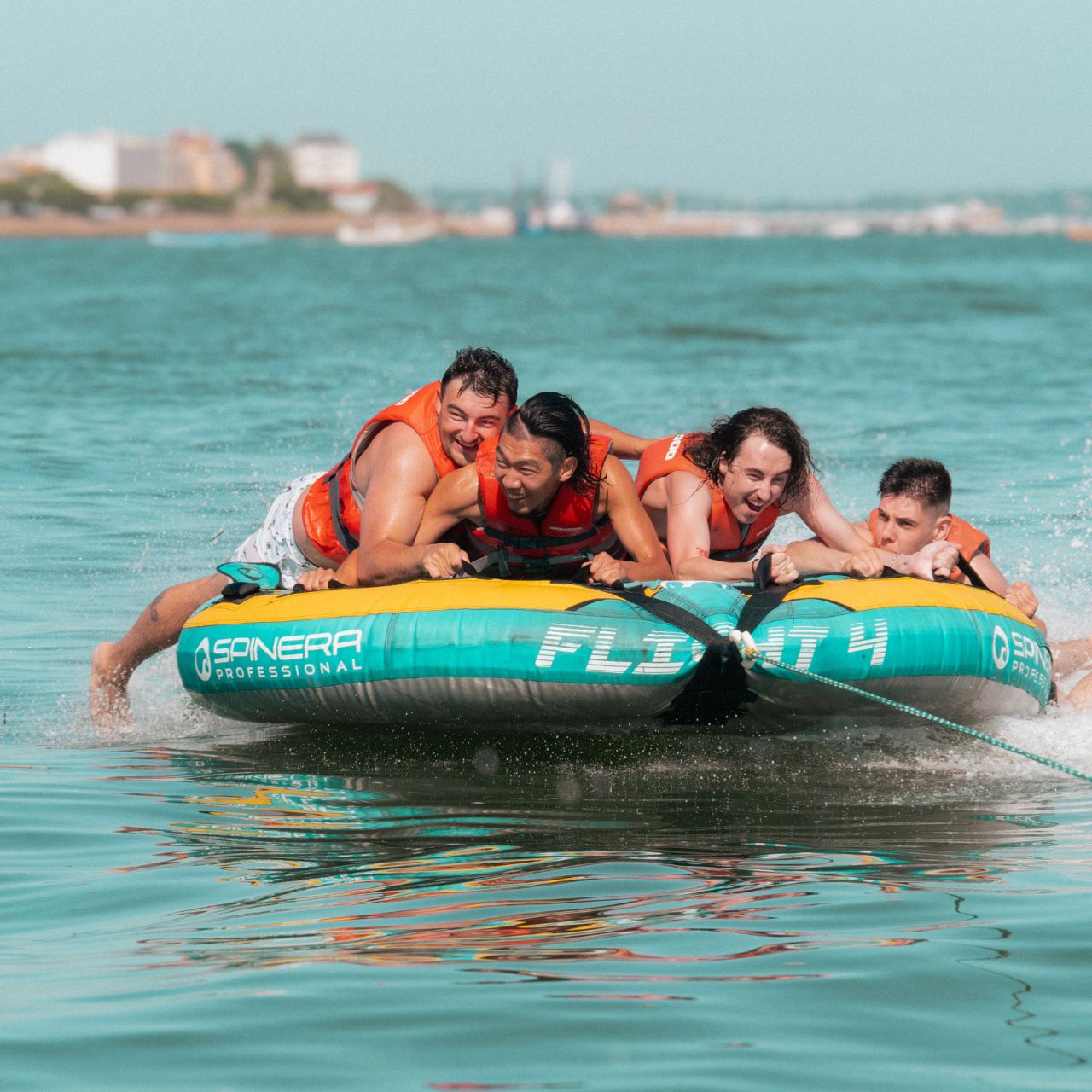 Fahrt mit einer gezogenen Boje im Bassin d’Arcachon (10 Minuten)