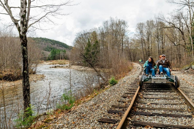 Lincoln, NH: Scenic Rail Bike Ride in the White Mountains Lincoln: Rail Bike Excursion (Regular Option)
