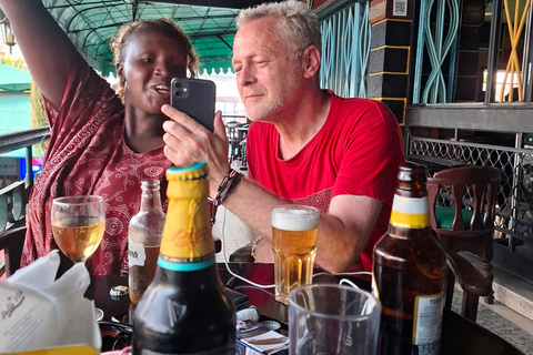 Mombasa: Mkupe Creek Sunset Boat Tour with Fishing