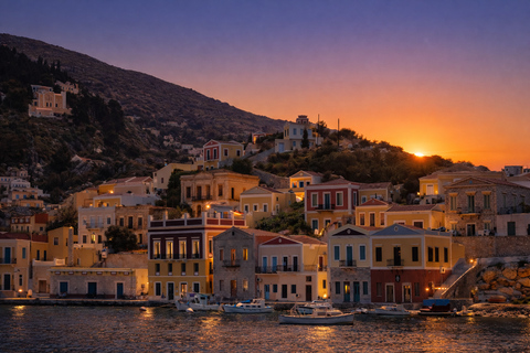 Rhodes: Symi Sunset Cruise with Free Time and Pickup