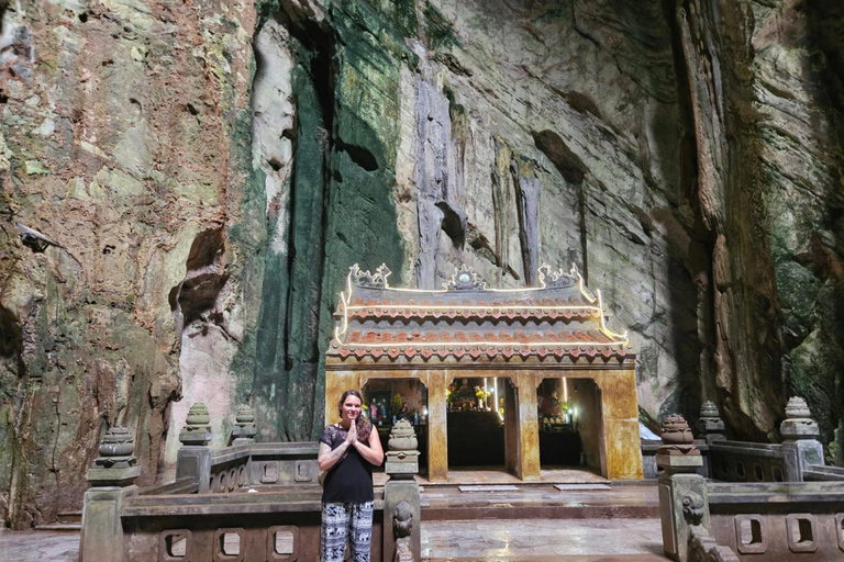 Da Nang Marmeren Berg, Drakenbrug, Strand Motorbike Tour