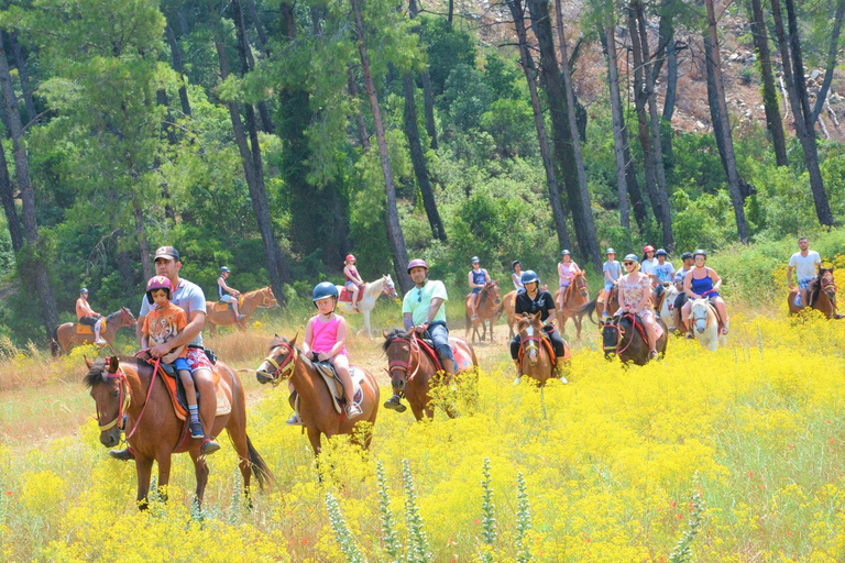 Marmaris: Guided Horseback Riding Tour with Hotel Pickup Horseback Riding Experience with Hotel Transfers