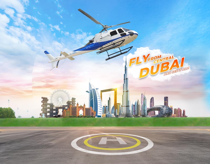 Dubai: 17-Minute Helicopter Tour Over The Palm Jumeirah