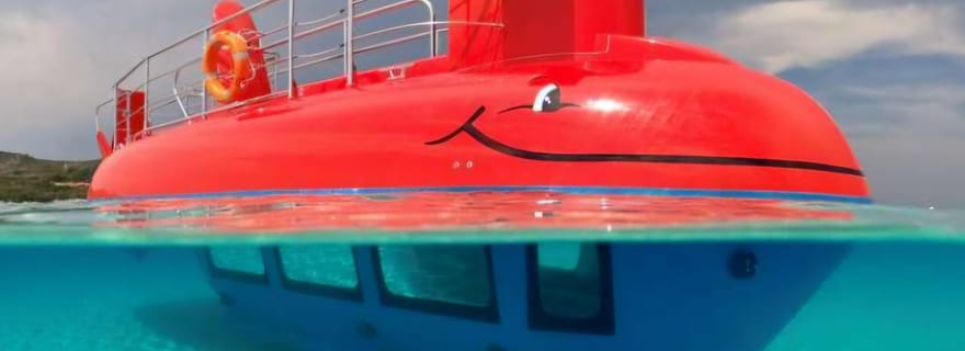 Baia : excursion en semi-sous-marin pour découvrir la ville sous-marine