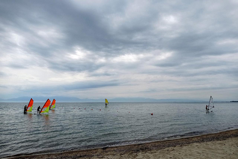 Salonicco: Lezione privata di windsurf con un espertoSalonicco - Lezioni di windsurf