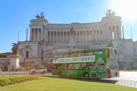 Rome: Hop-On Hop-Off Panoramic Open Bus Ticket