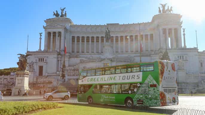 Roma: Hop-On Hop-Off Billete de autobús turístico panorámico abierto