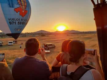 Majorque : Vol en montgolfière avec options privées