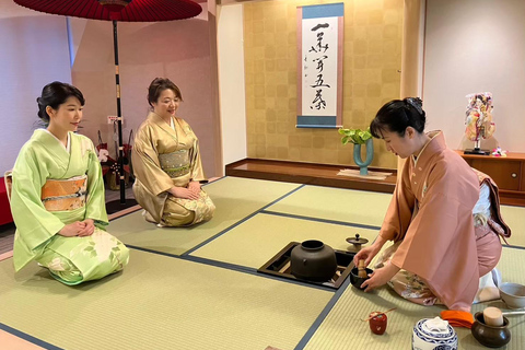 Tea ceremony experience in Japanese-style room 60min 60min session