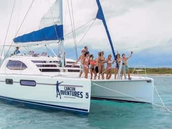 Voile de luxe et plongée en apnée à Puerto Aventuras