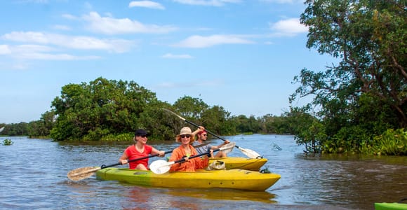 Kayaking & Floating Village in Siem Reap
